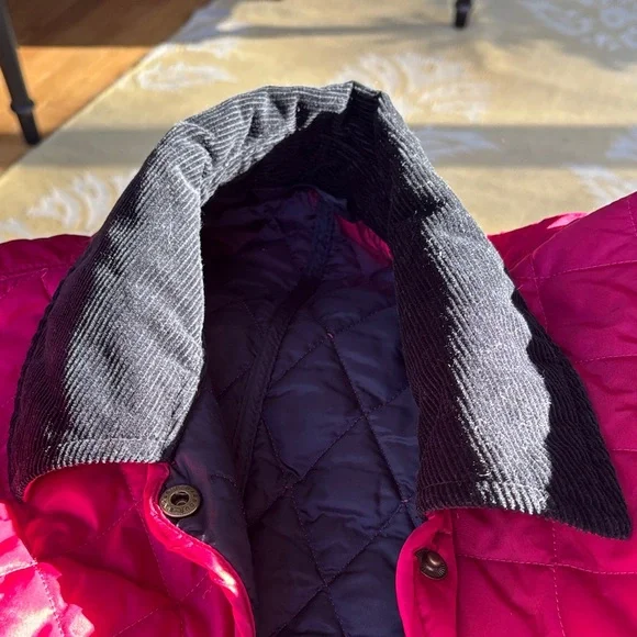 Barbour Fuchsia Quilted Jacket - Picture 7 of 7